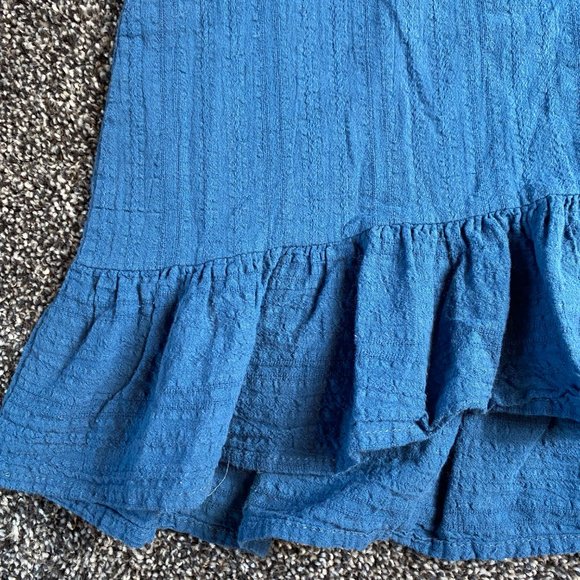 Lime N Chili Blue V Neck Sleeveless Tunic Tank Size Small - Picture 5 of 5